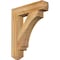 Ekena Millwork Imperial Craftsman Rough Sawn Bracket, Western Red Cedar, 4"W x 20"D x 24"H BKT04X20X24IMP04RWR - alternate 1